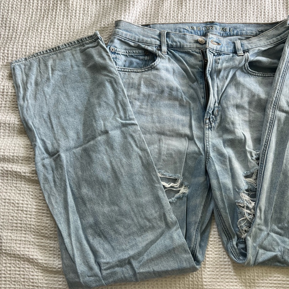 AE mom jeans